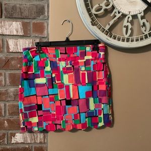 Attyre NY stretch skort size 10-multi.